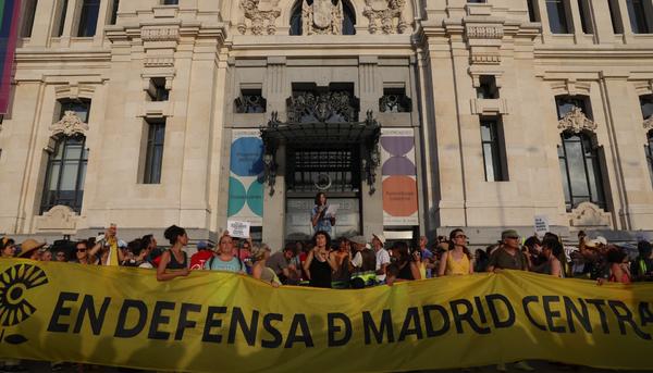 Manifestación Madrid Central 5