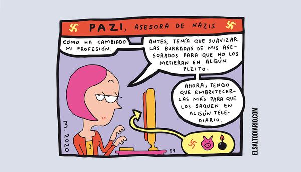 Profesiones del siglo XXI: asesora de nazis, por Mauro Entrialgo