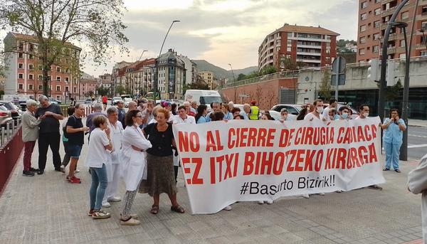 Contra cierre cardiologia Basurto