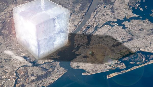 hielo polar perdida cubo
