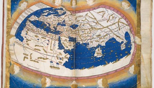 El mundo conocido según Ptolomeo