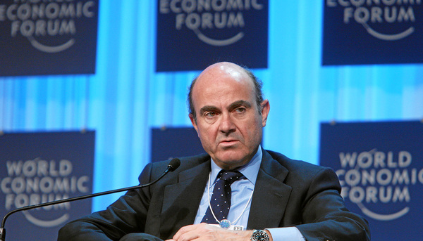 Luis de Guindos en el World Economic Forum