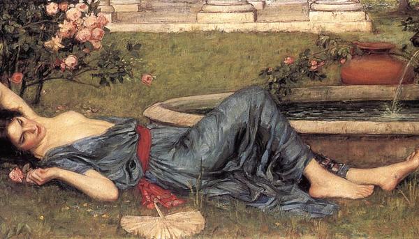 John William Waterhouse 1912 Sweet summer