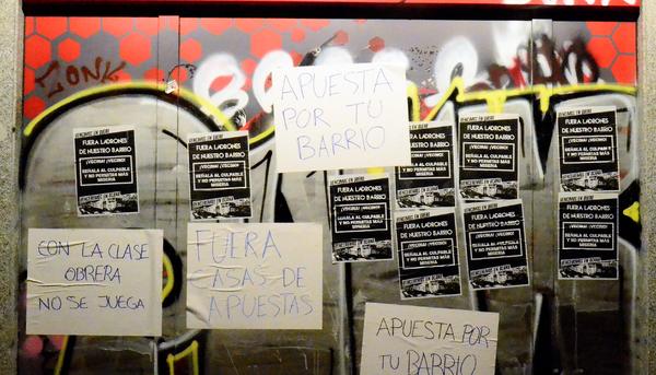 Protesta Aluche Casas de apuestas 3