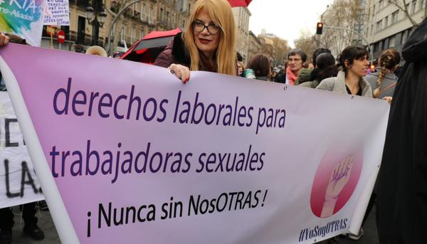 Trabajadoras sexuales - 1º de mayo de 2019 (Sindicato OTRAS)