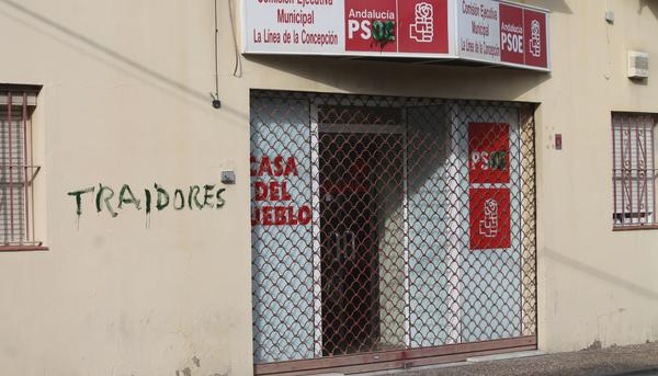 presiones investidura PSOE La Línea