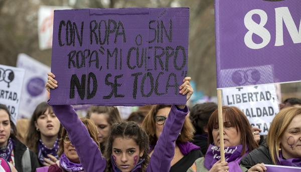 Manifestación del 8 de marzo en Madrid - 15