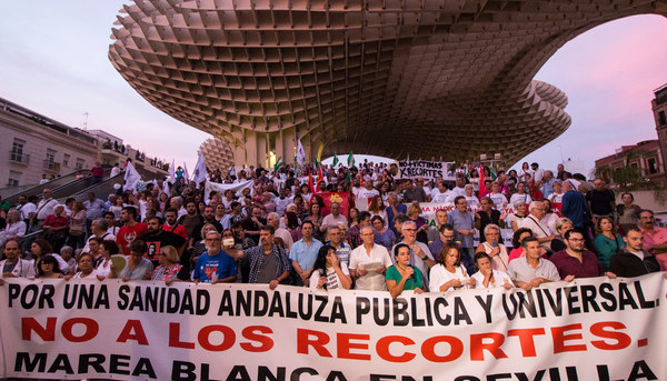Manifestación Sanidad Pública Sevilla