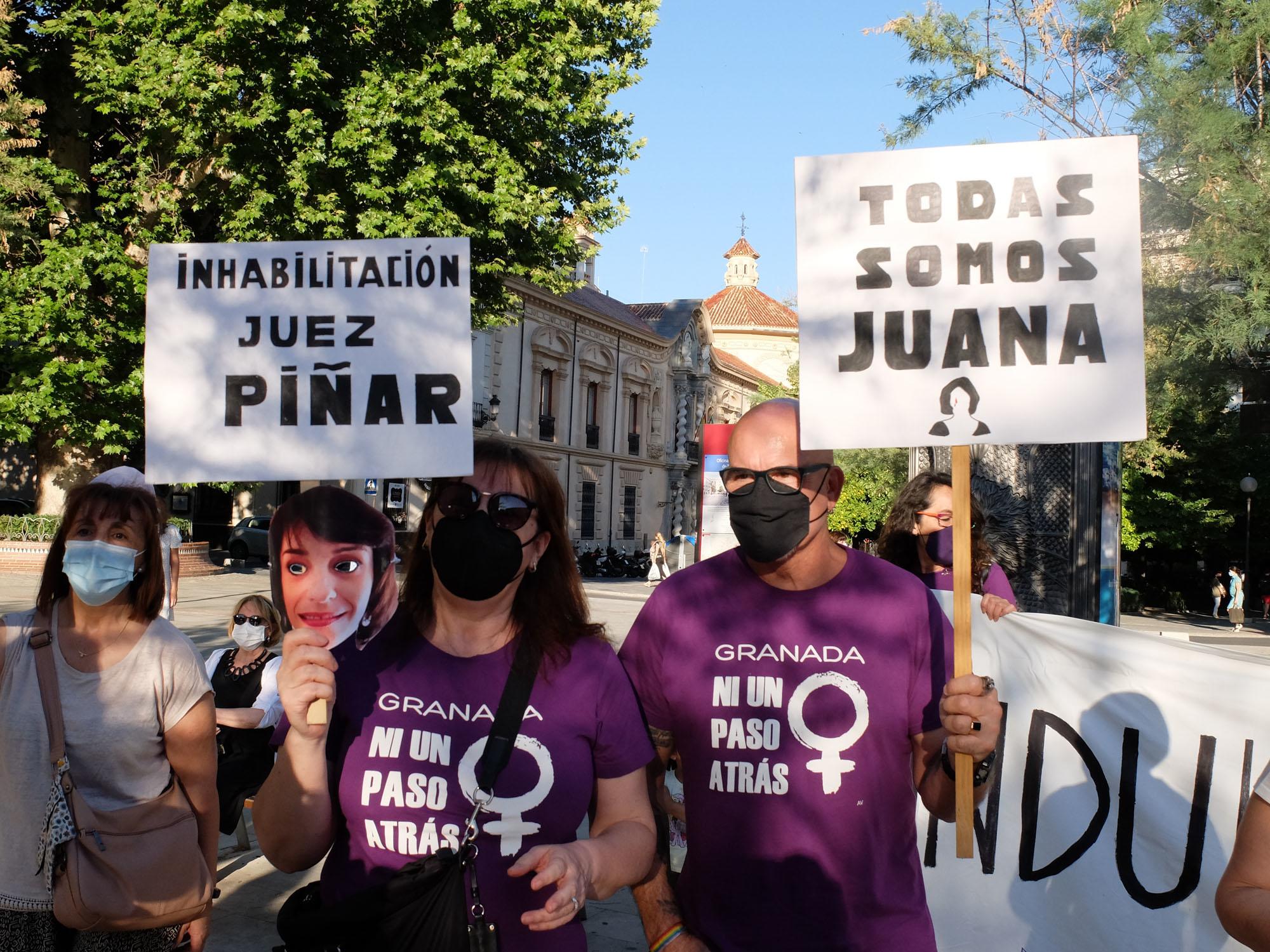 Manifestación por el indulto a Juana Rivas (Granada, 07/06/2021) - 9