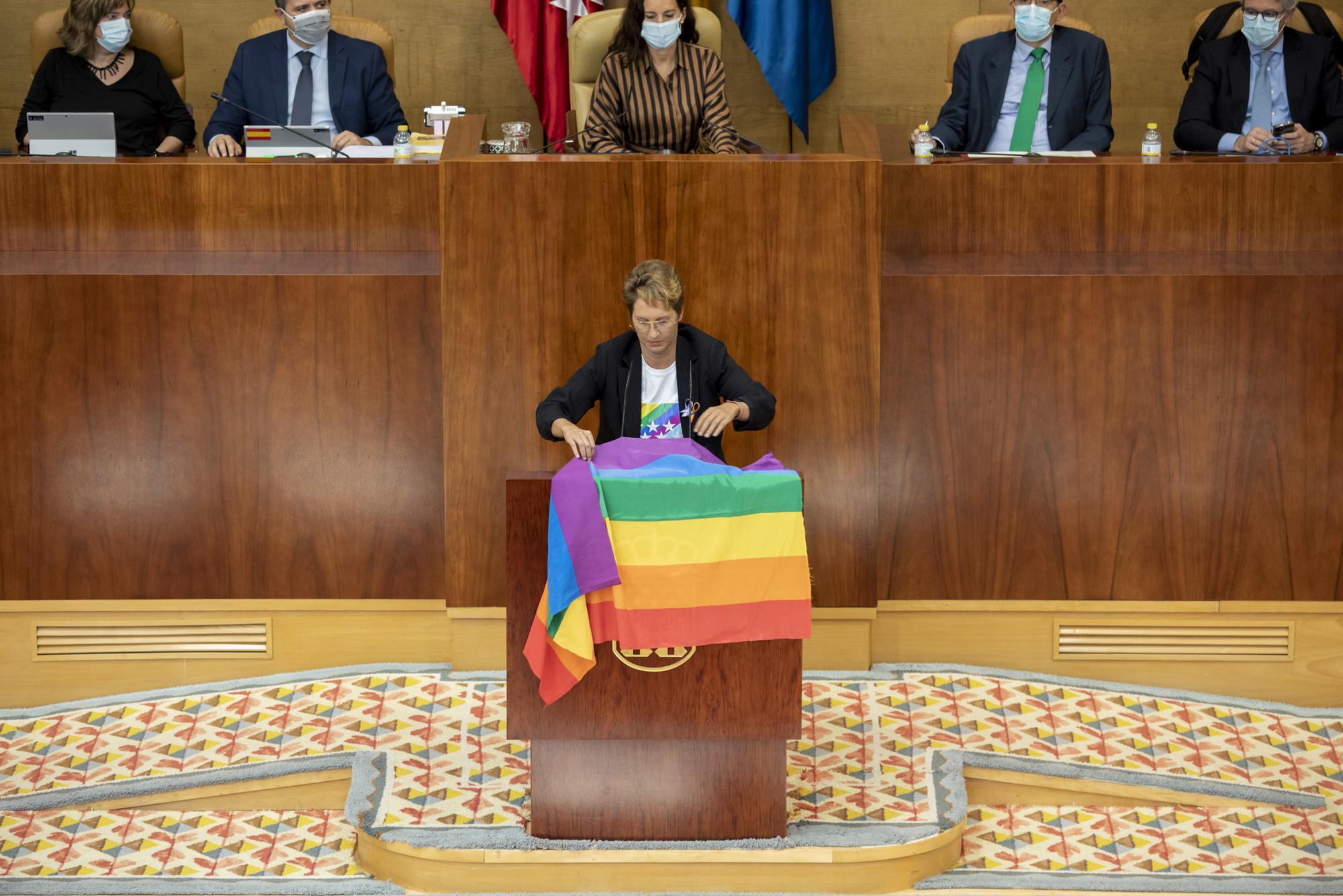 Asamblea de Madrid debate derogación leyes LGTBI  - 4 Paloma García Villa