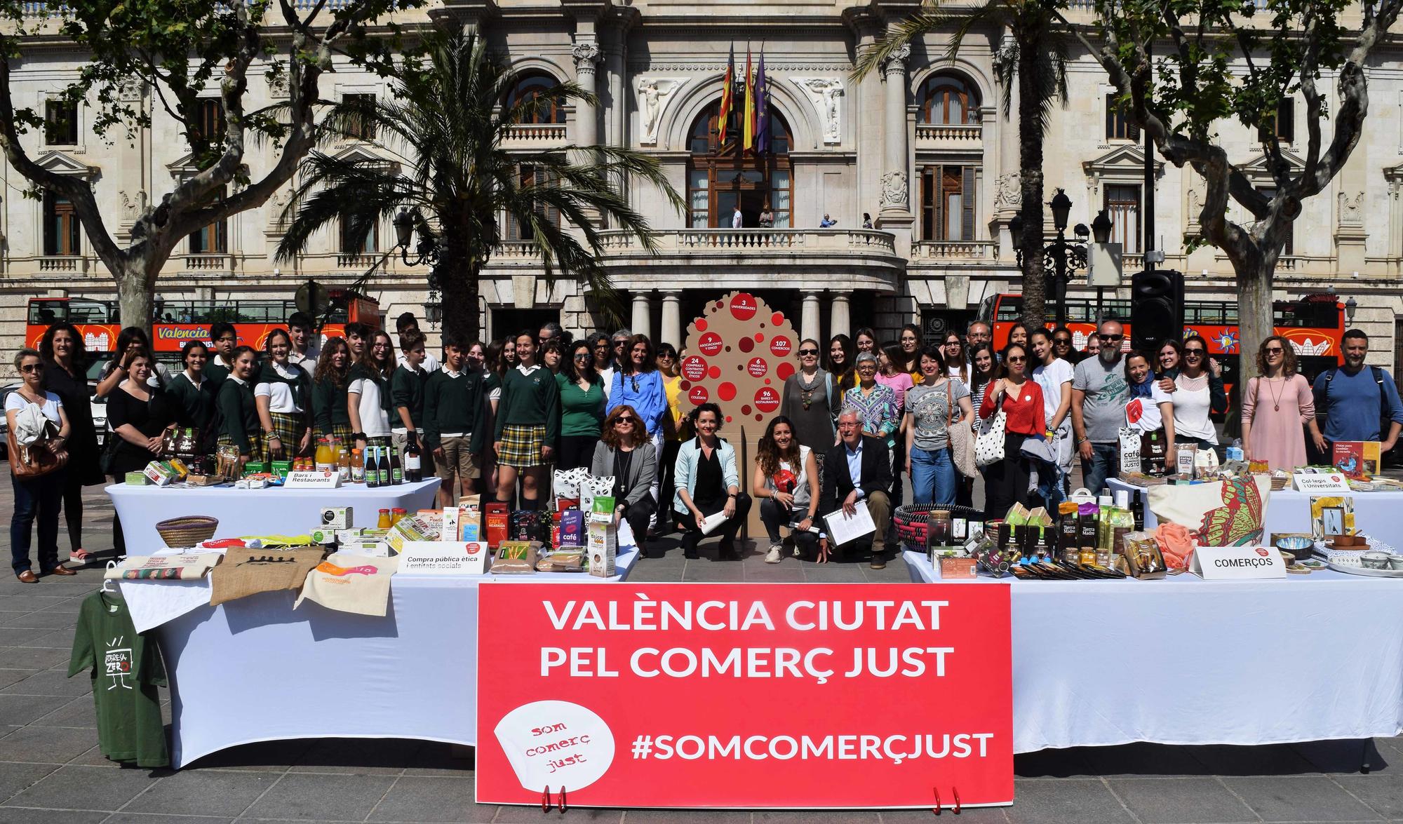 València 'Ciutat pel Comerç Just' 