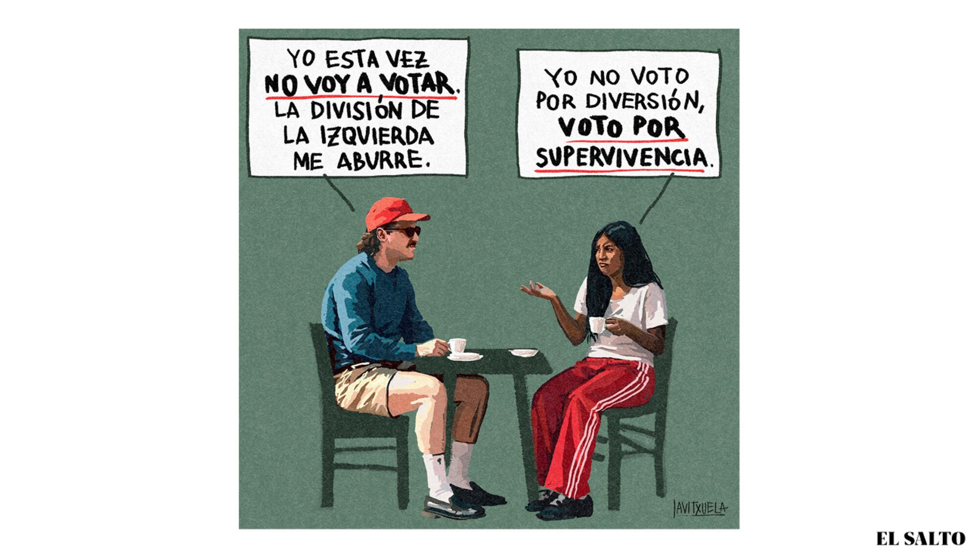 La desafección política es un privilegio, por javitxuela