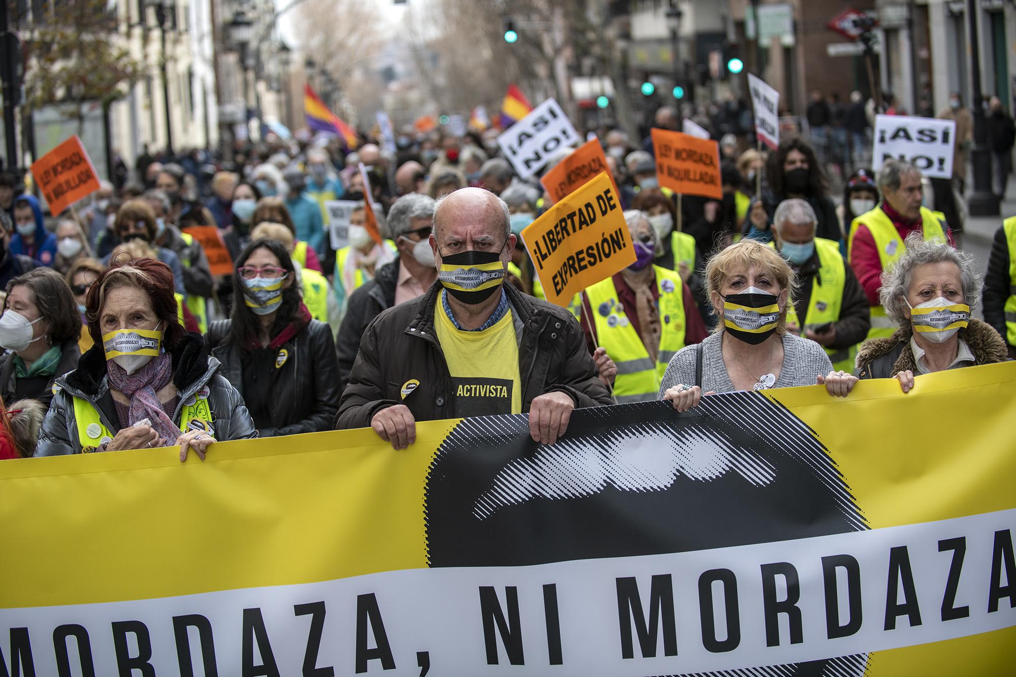 Manifestación No a la ley Mordaza 2022 - 10