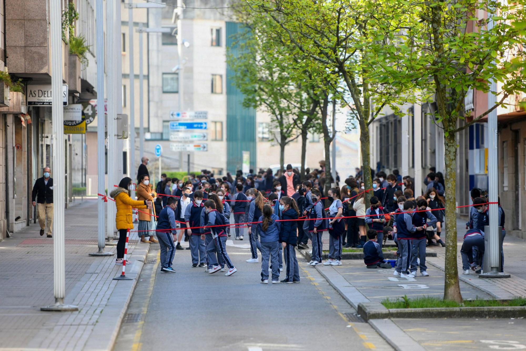 Revuelta escolar Pontevedra 2