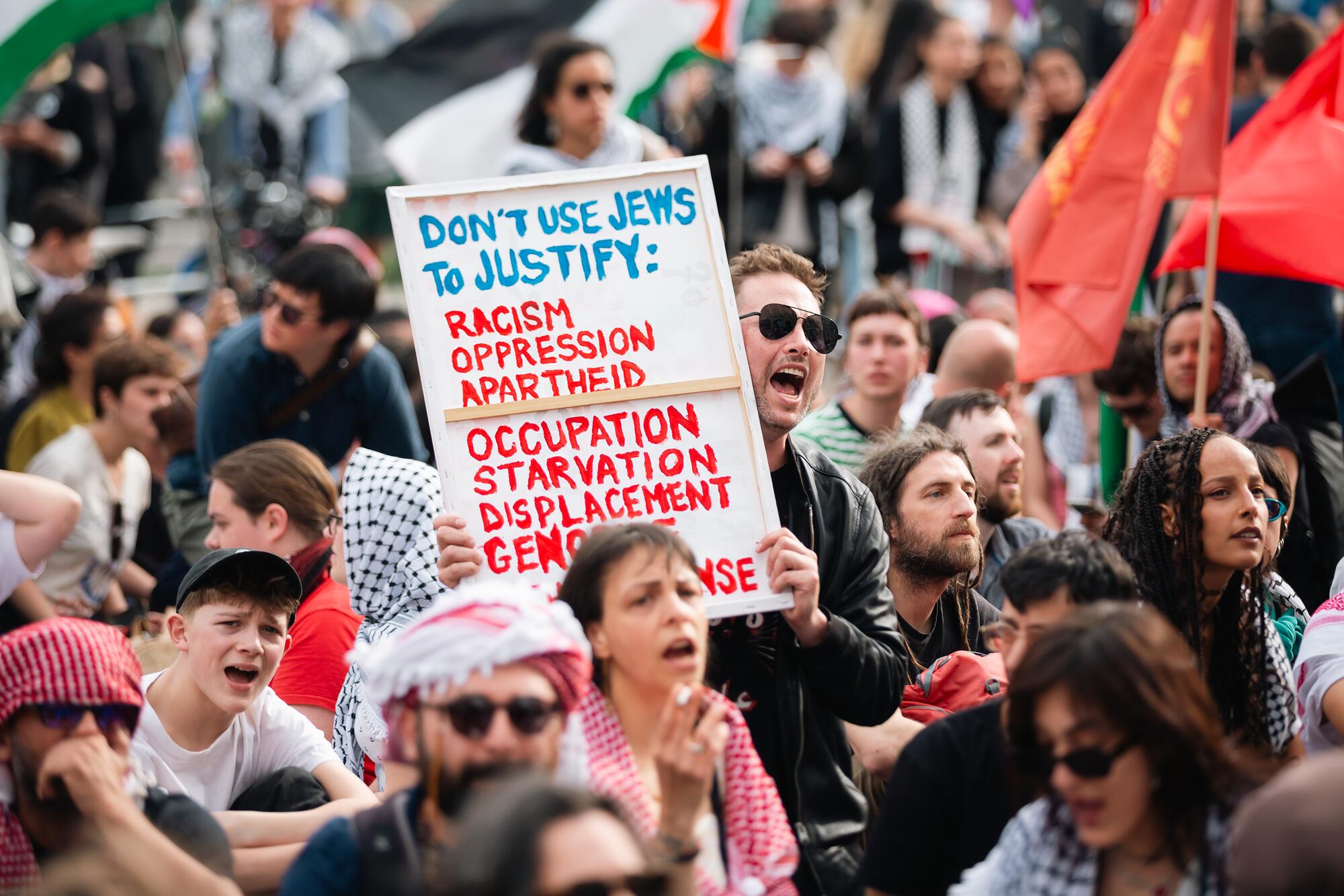 Protesta palestina Berlín