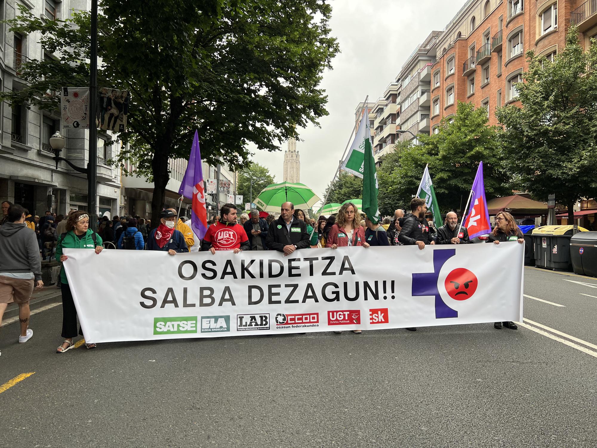 Manifestación Osakidetza 2