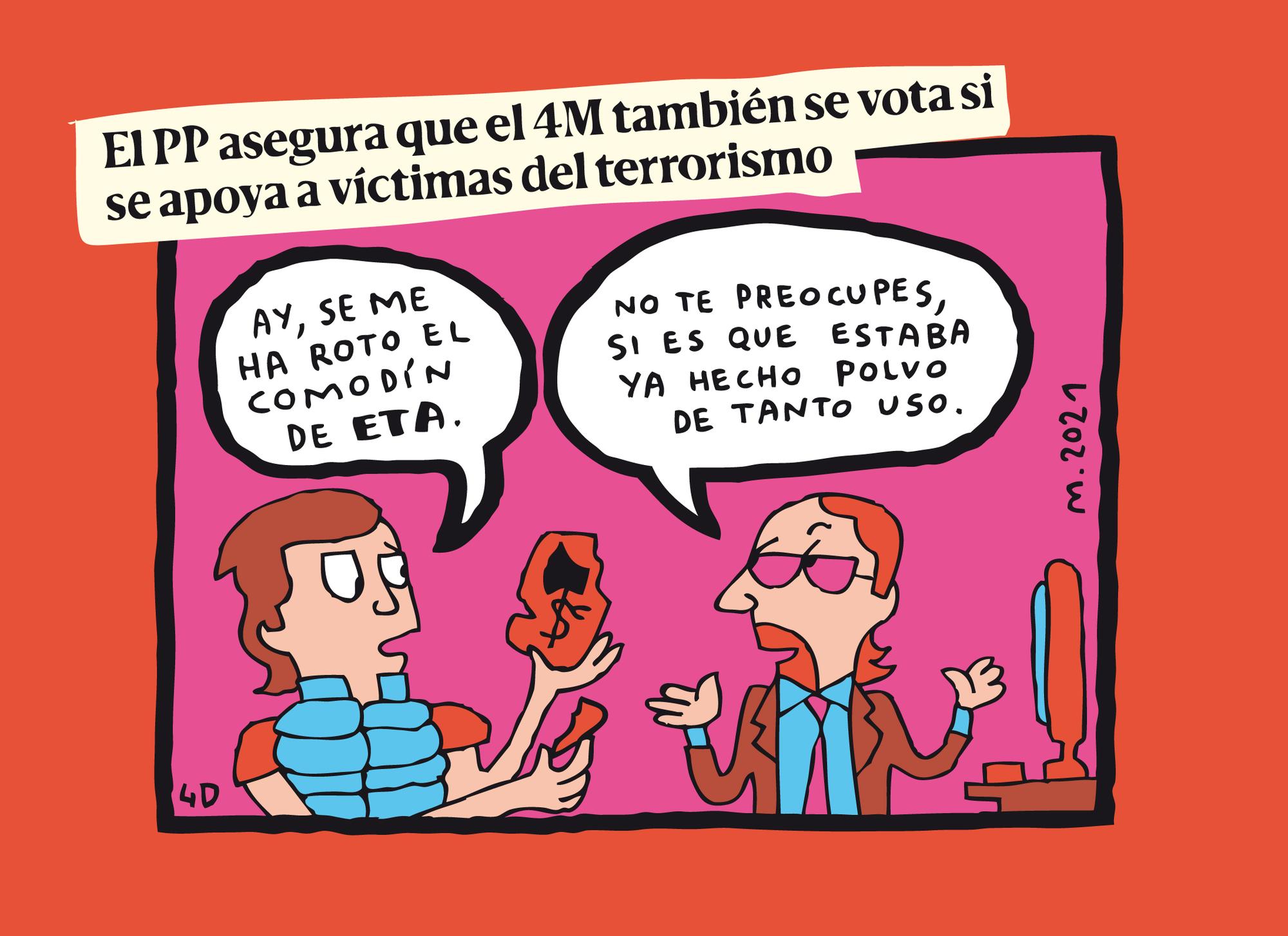 Diario de campaña, por Mauro Entrialgo: víctimas del terrorismo