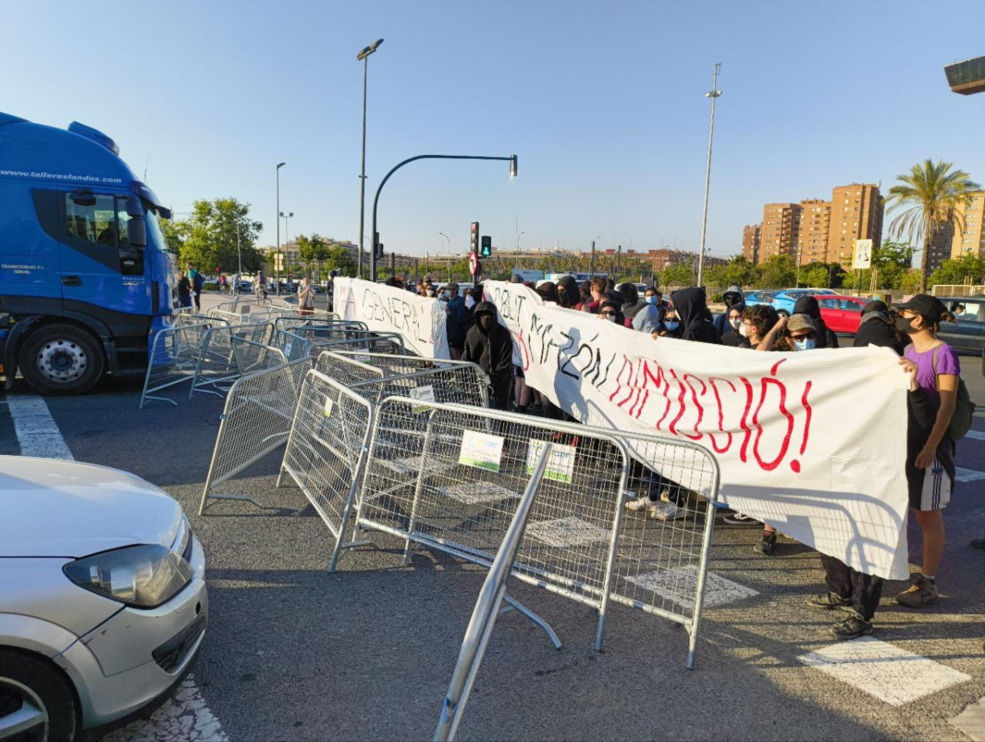 barricada ronda nord