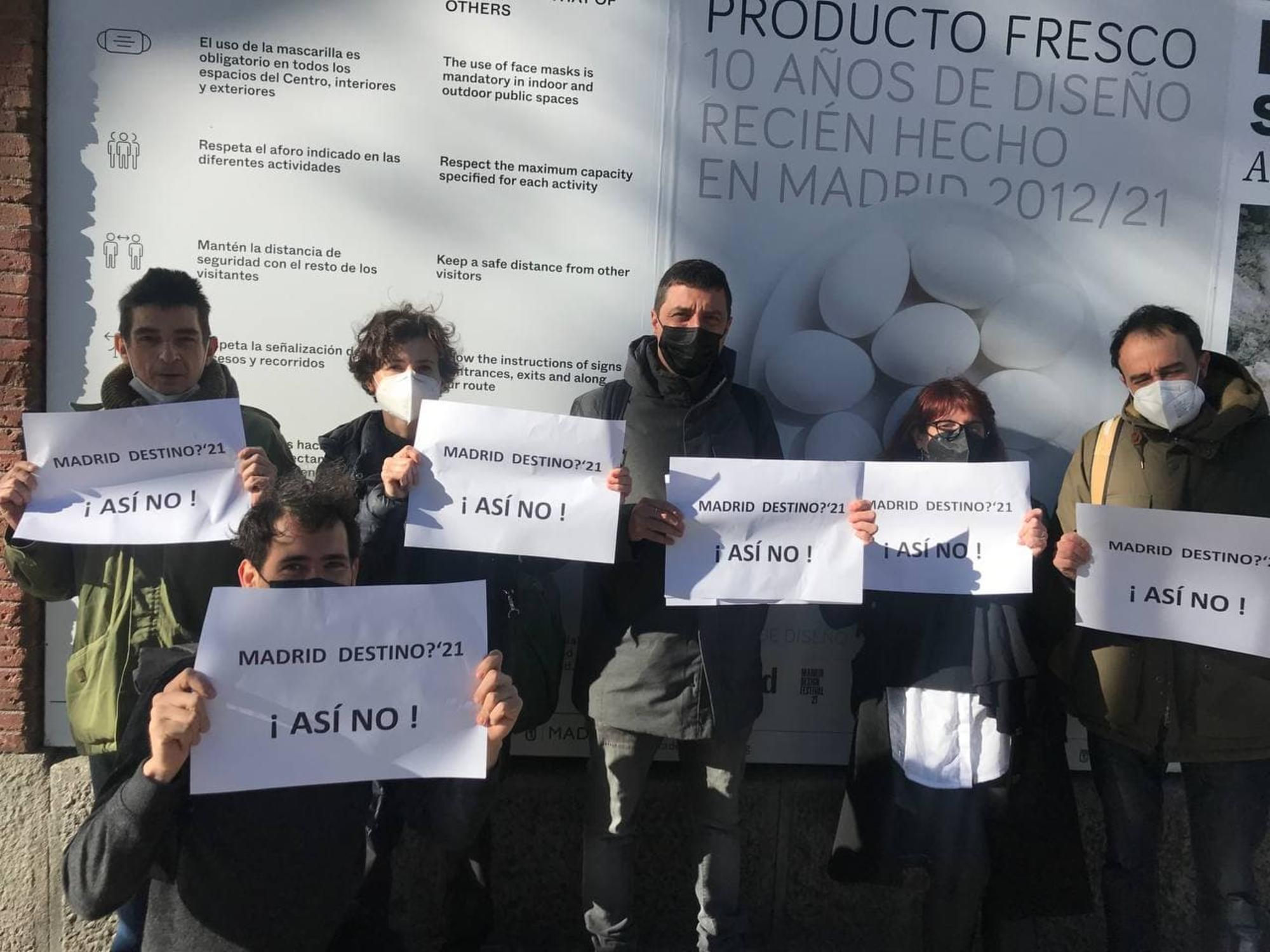 Medialab trabajadores en Matadero