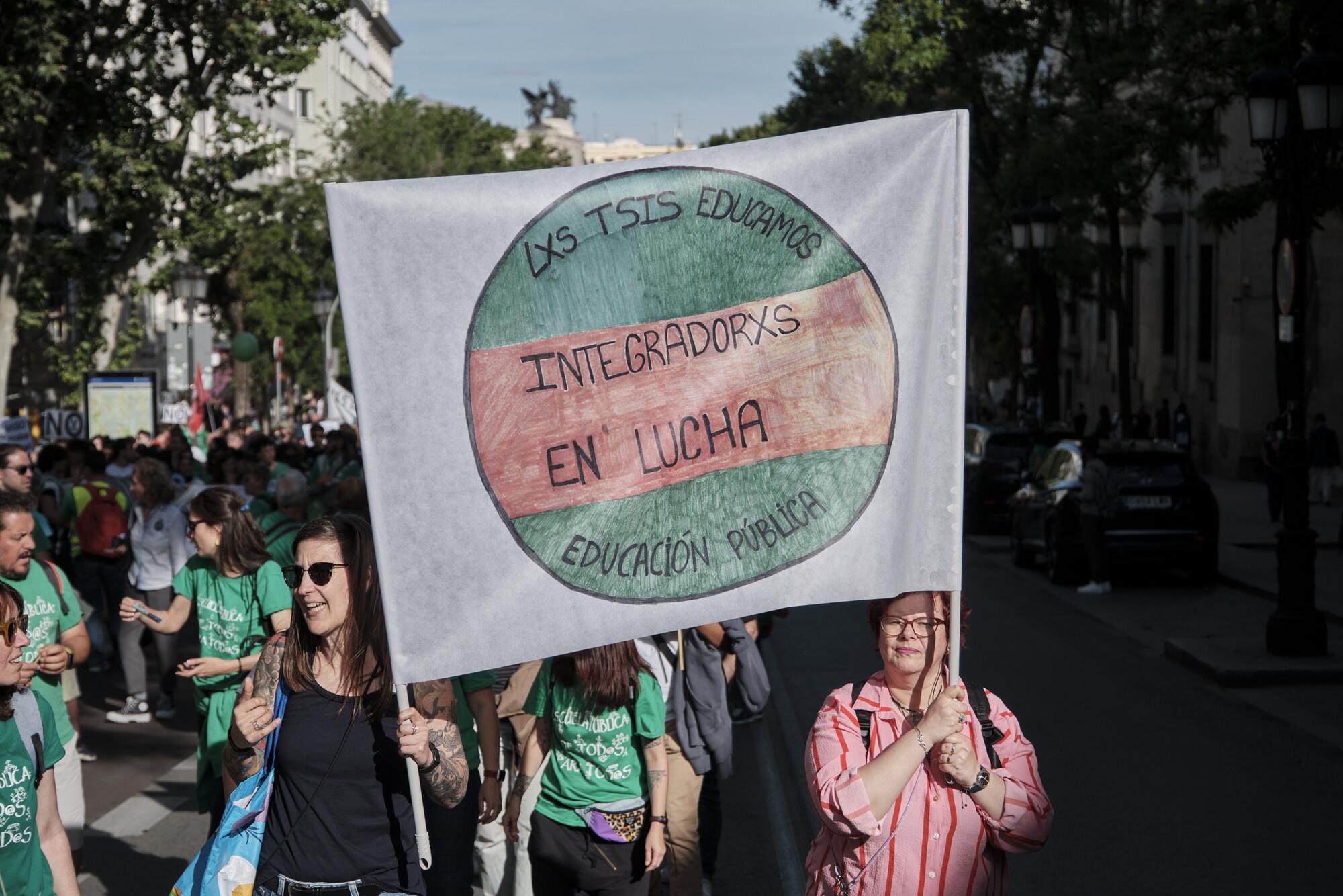 Manifestación Educación Pública Madrid  - 4