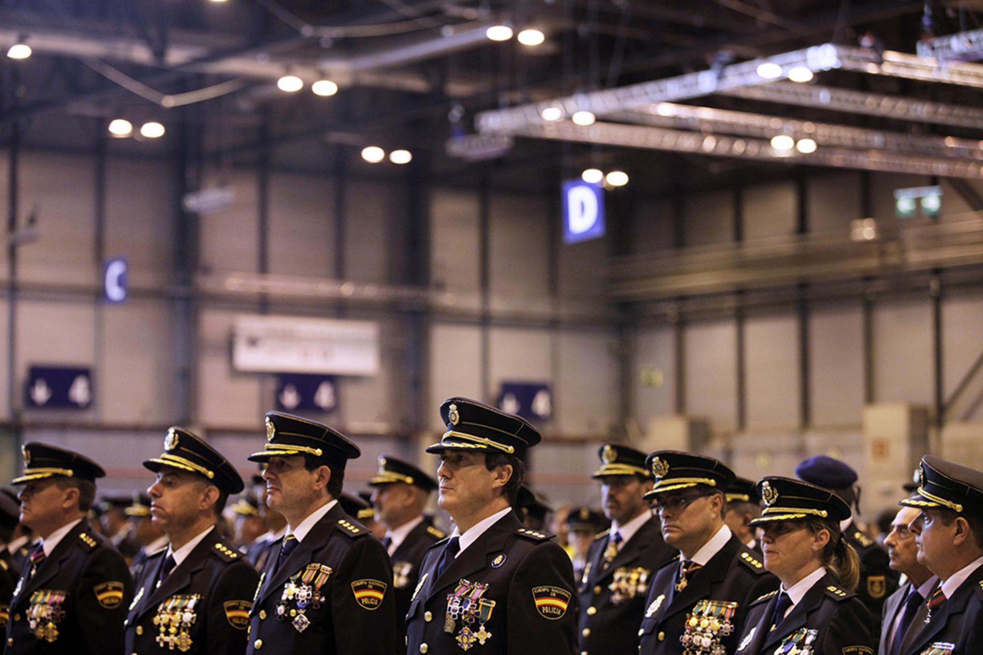 Policía Nacional en Ifema