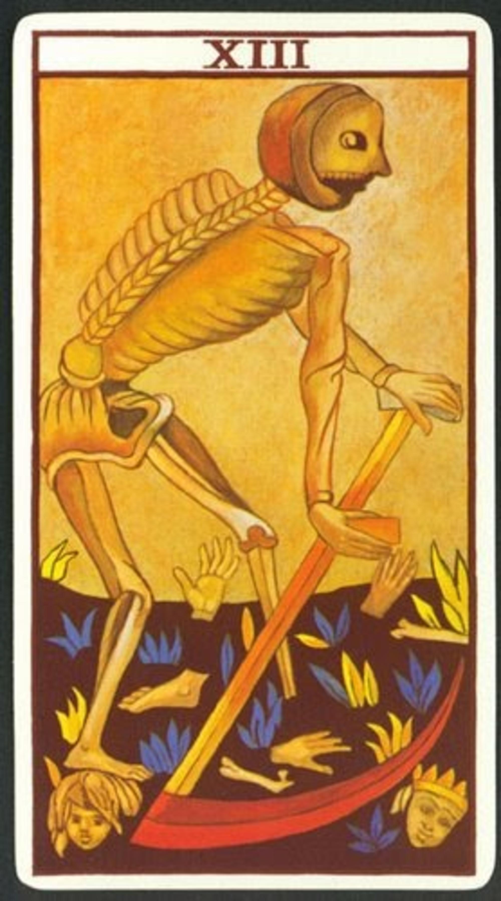 Arcano XIII del tarot marsellés.