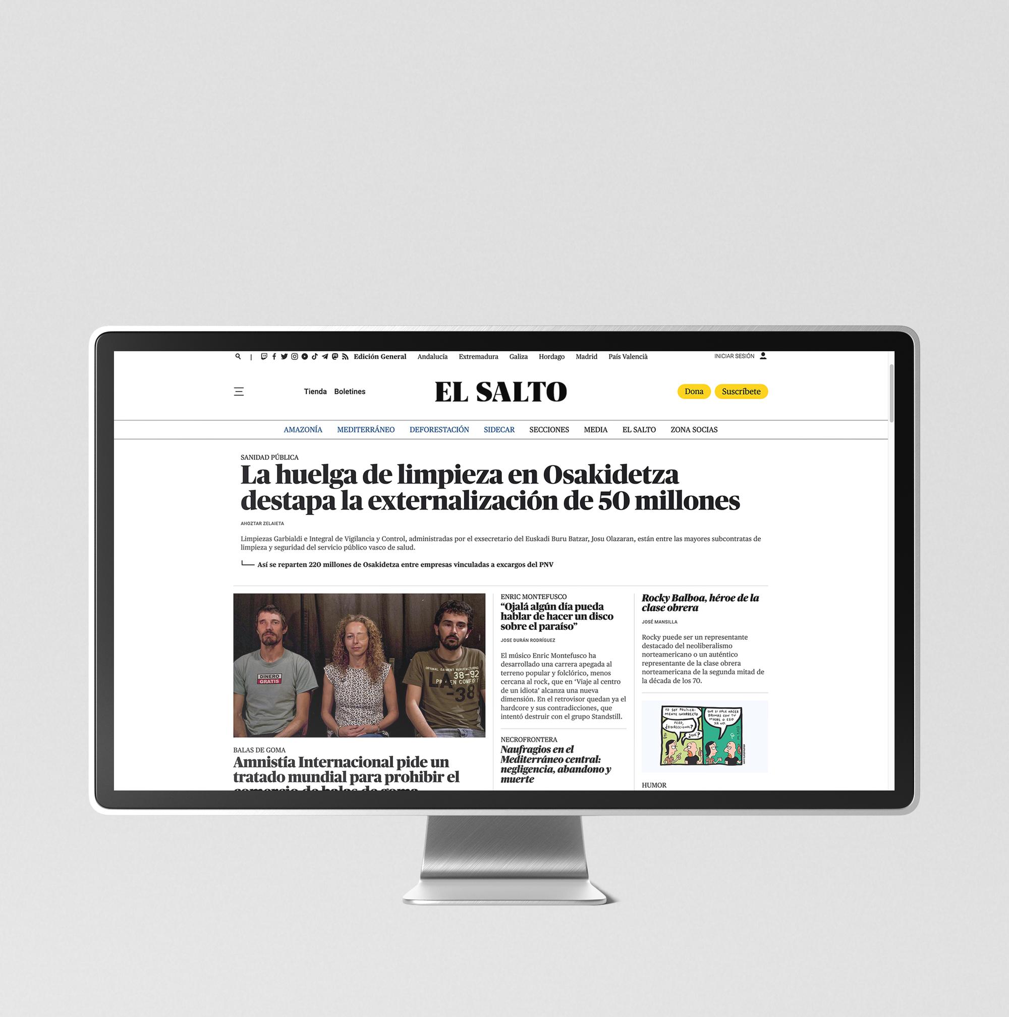 nuevo diseño web escritorio vert