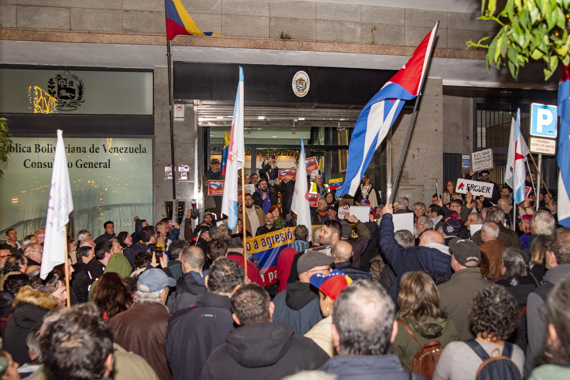 Manifestación por Venezuela Vigo 3/01/26 - 14