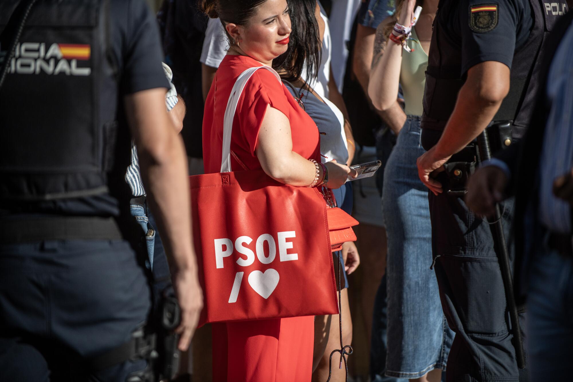 Pedro Sanchez colegio electoral - 1