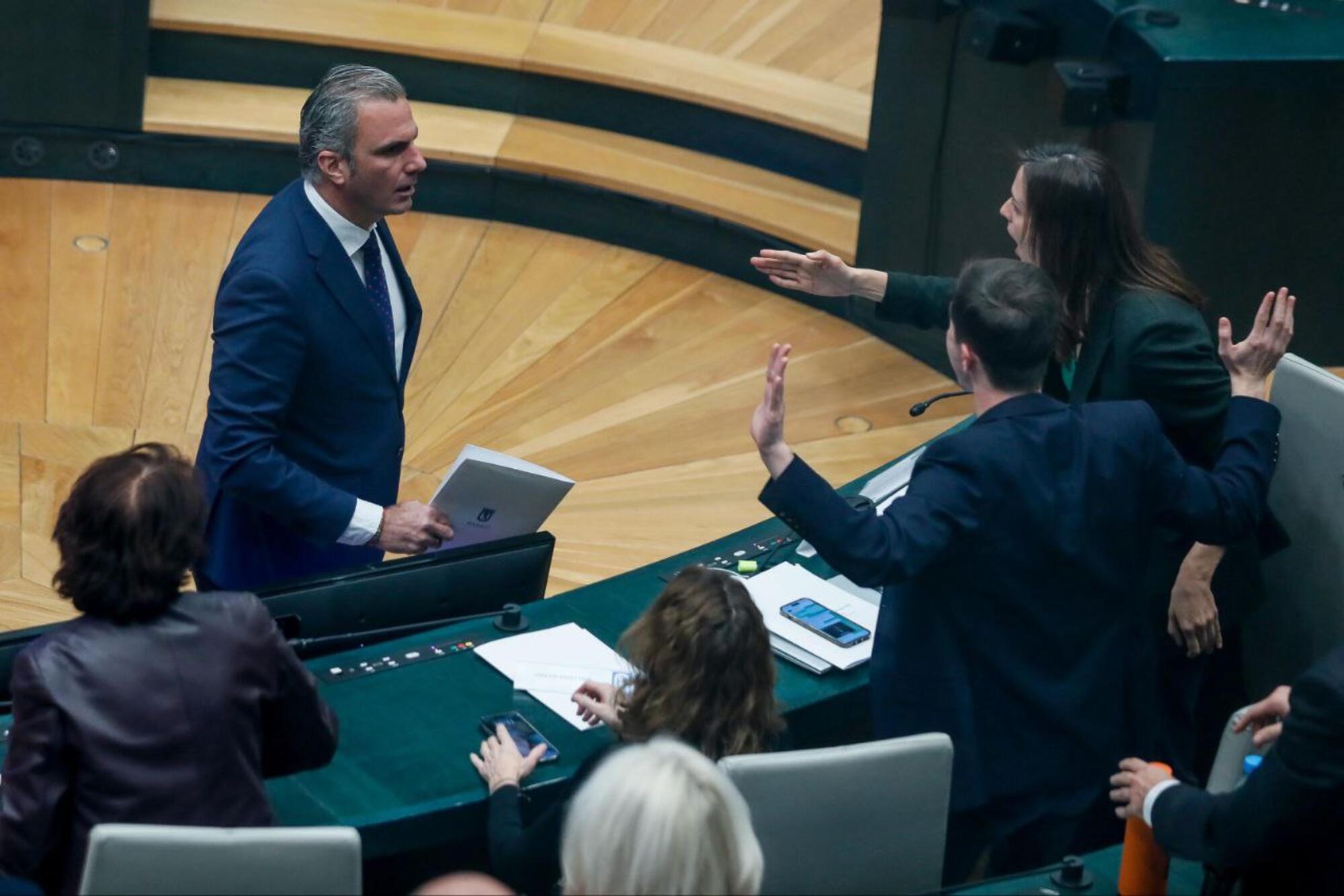 Ortega Smith agresión pleno - 3