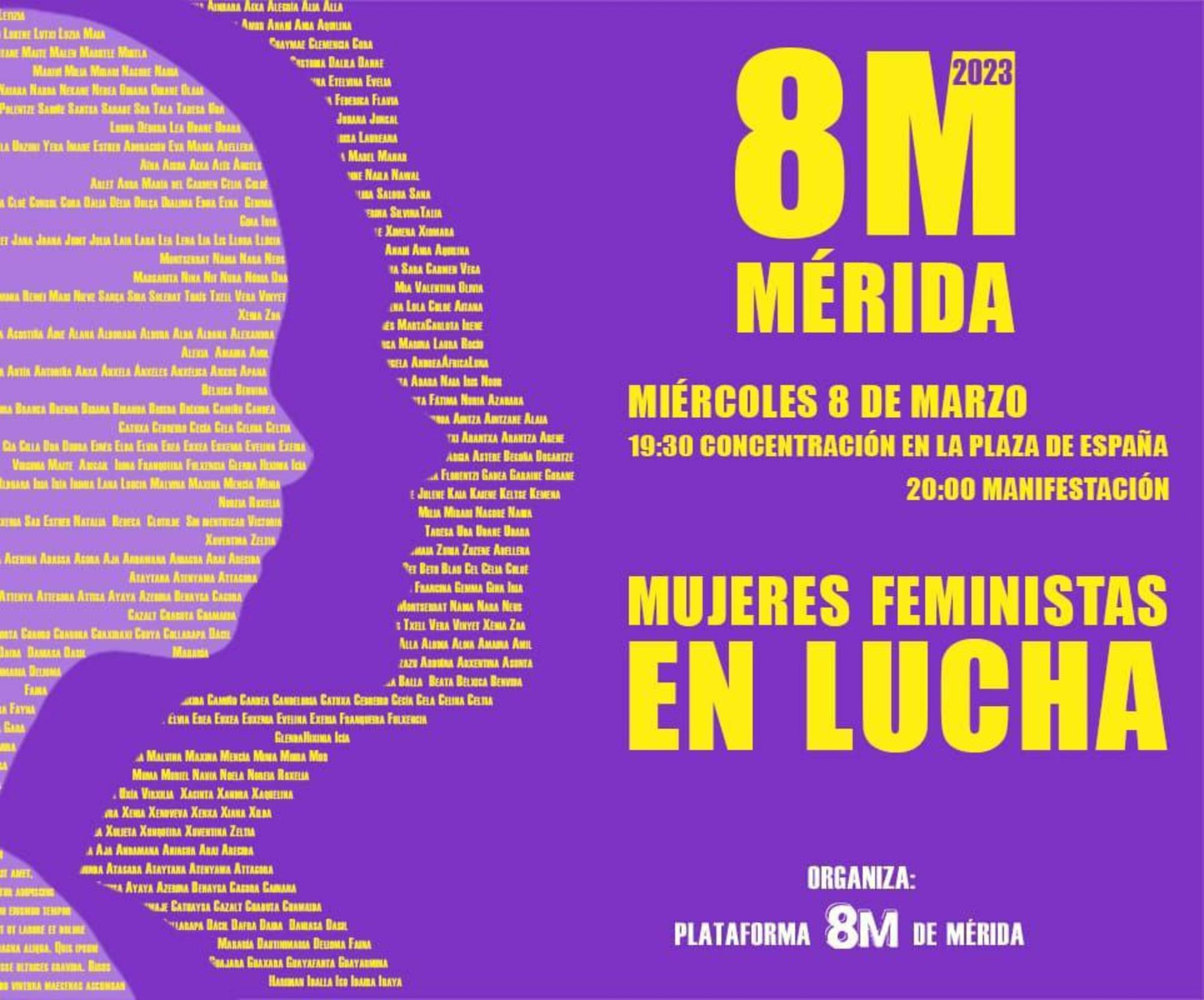8M en Mérida 2023