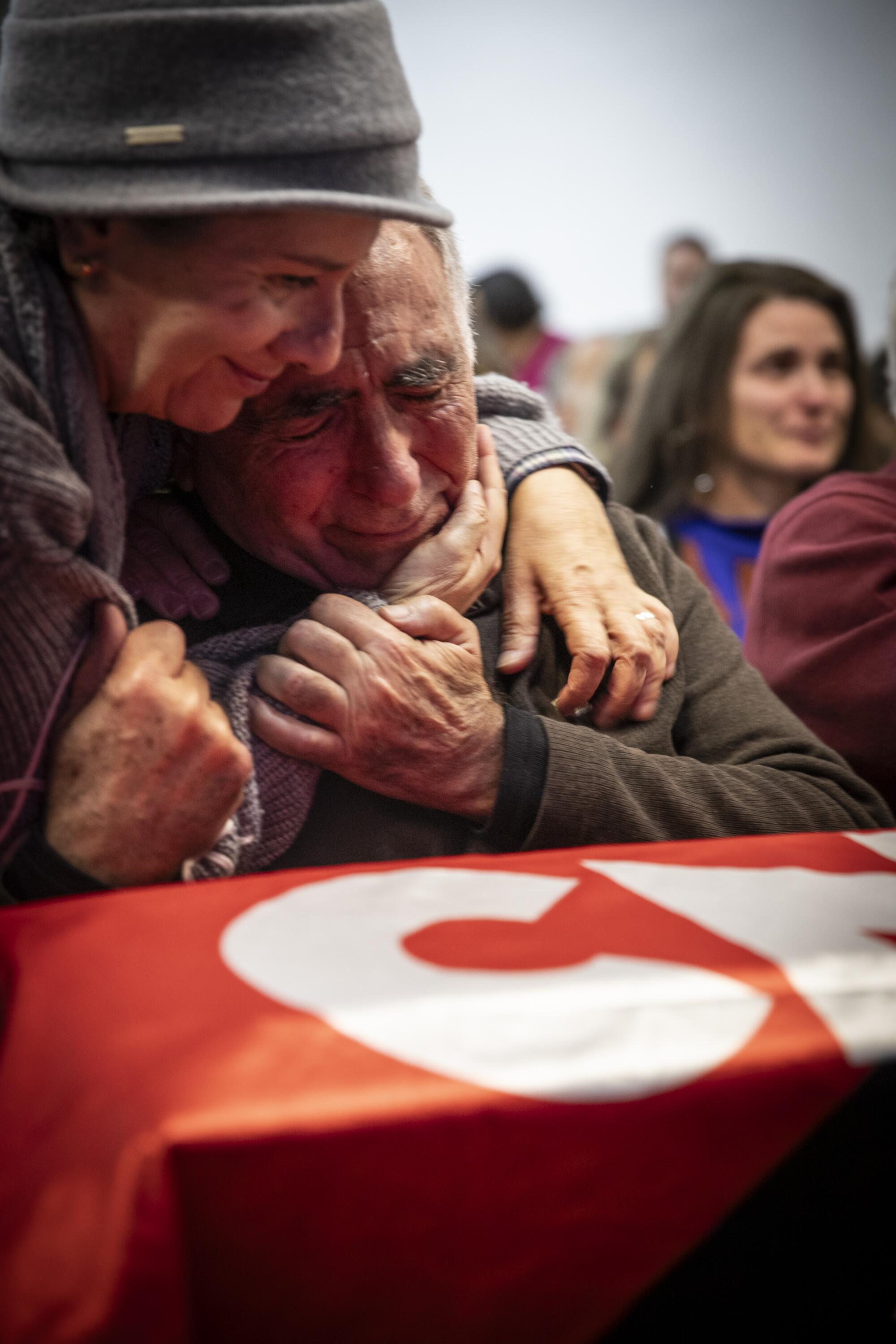Entrega restos de Carmen Rodríguez Parra, José Raya Hurtado, Francisco Soriano López y José García Esteban en Víznar, Granada - 13