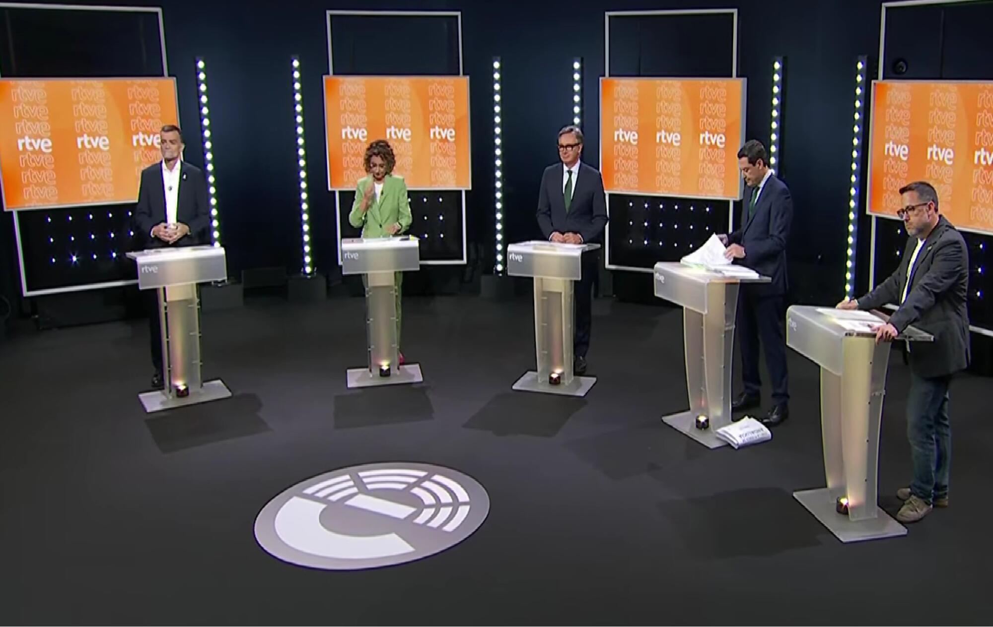 Debate electoral andaluz