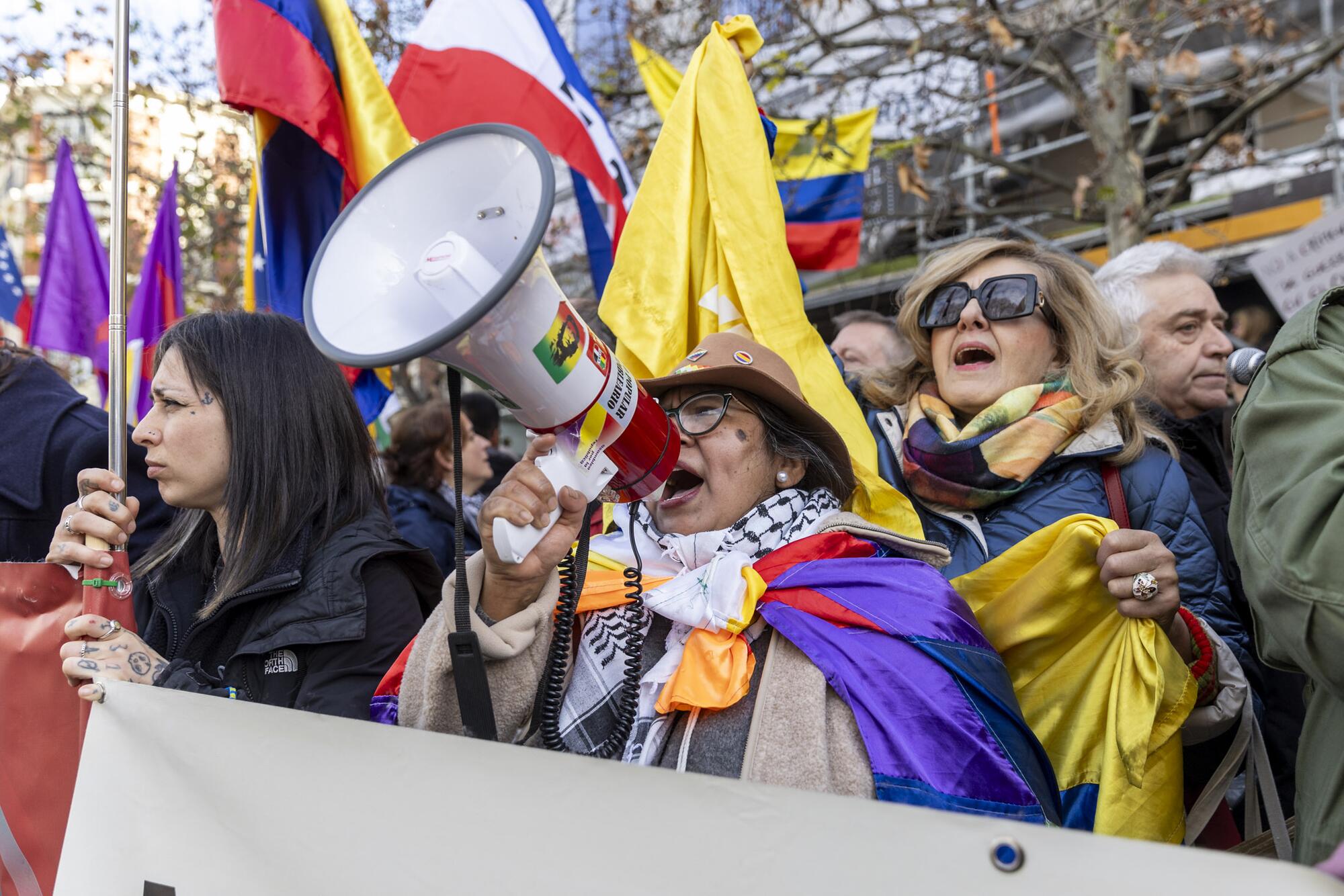 Concentración Embajada EEUU secuestro Maduro - 2