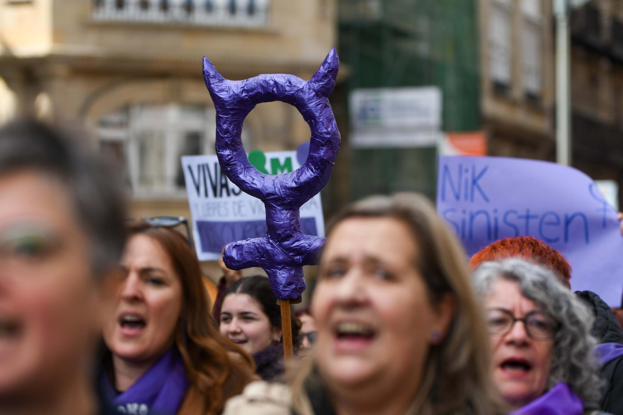 8 de marzo antiimperialista Bilbao y Donostia  - 7