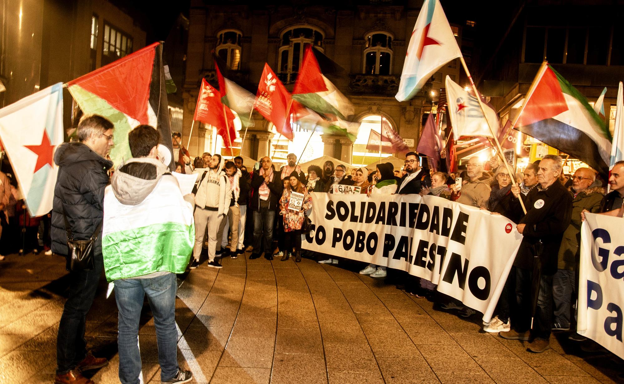 Manifestación palestina galiza 6 de novembro - 12