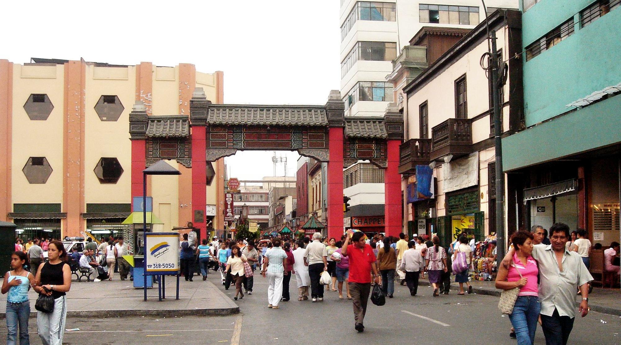 Barrio chino de lima