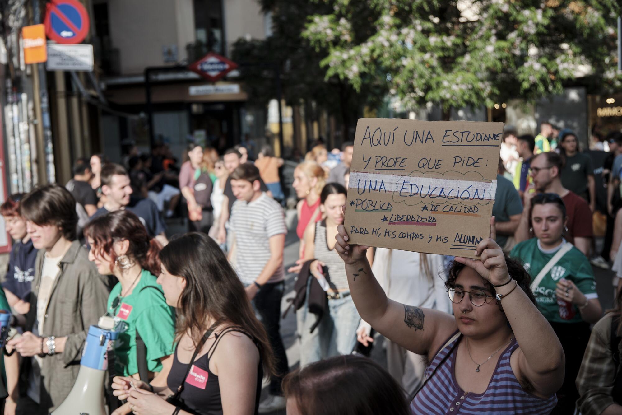 Manifestación Educación Pública Madrid  - 7