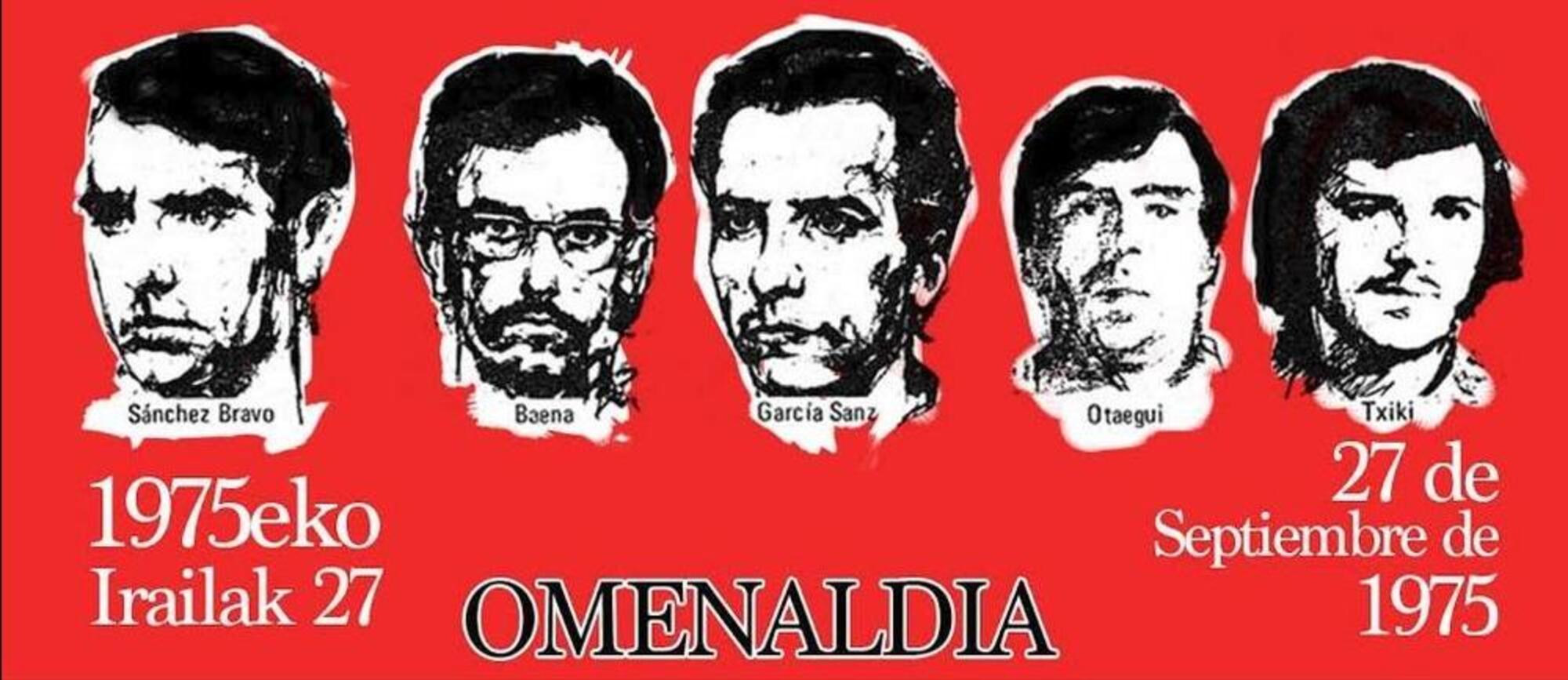 Txiki, Otaegi, Baena, Sánchez Bravo y García Sanz 