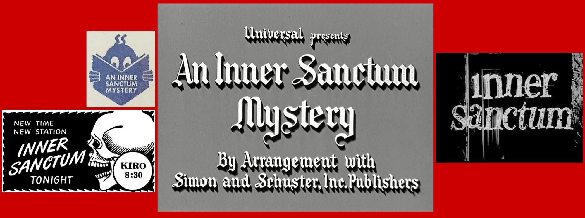 Logotipos de los ‘Inner Sanctum Mysteries’