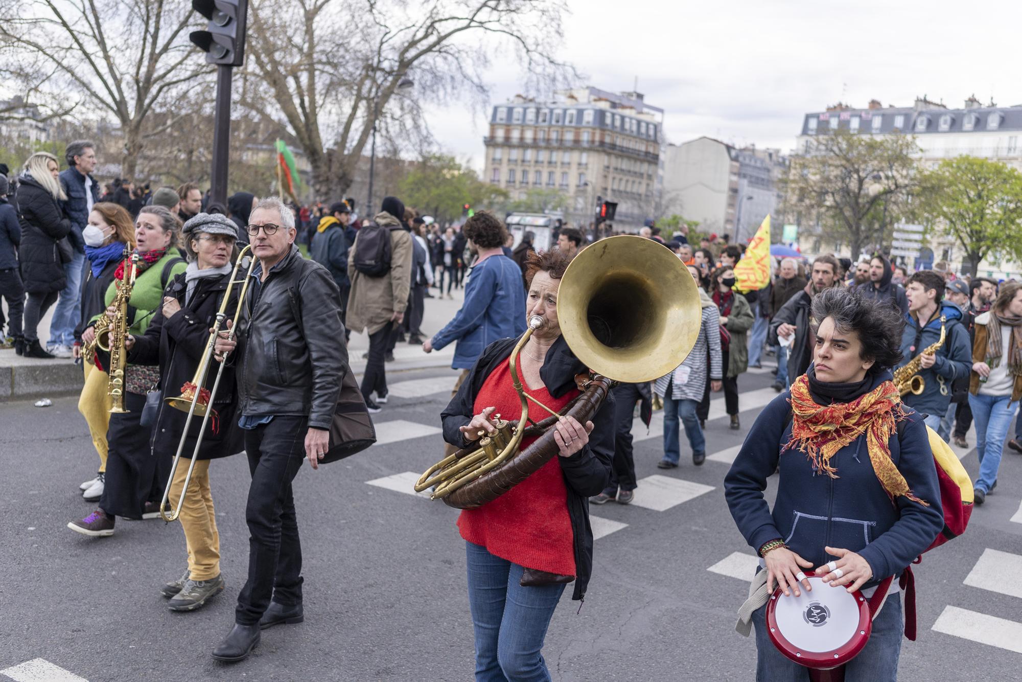 Movilizaciones en París contra la reforma de las jubilaciones - 4