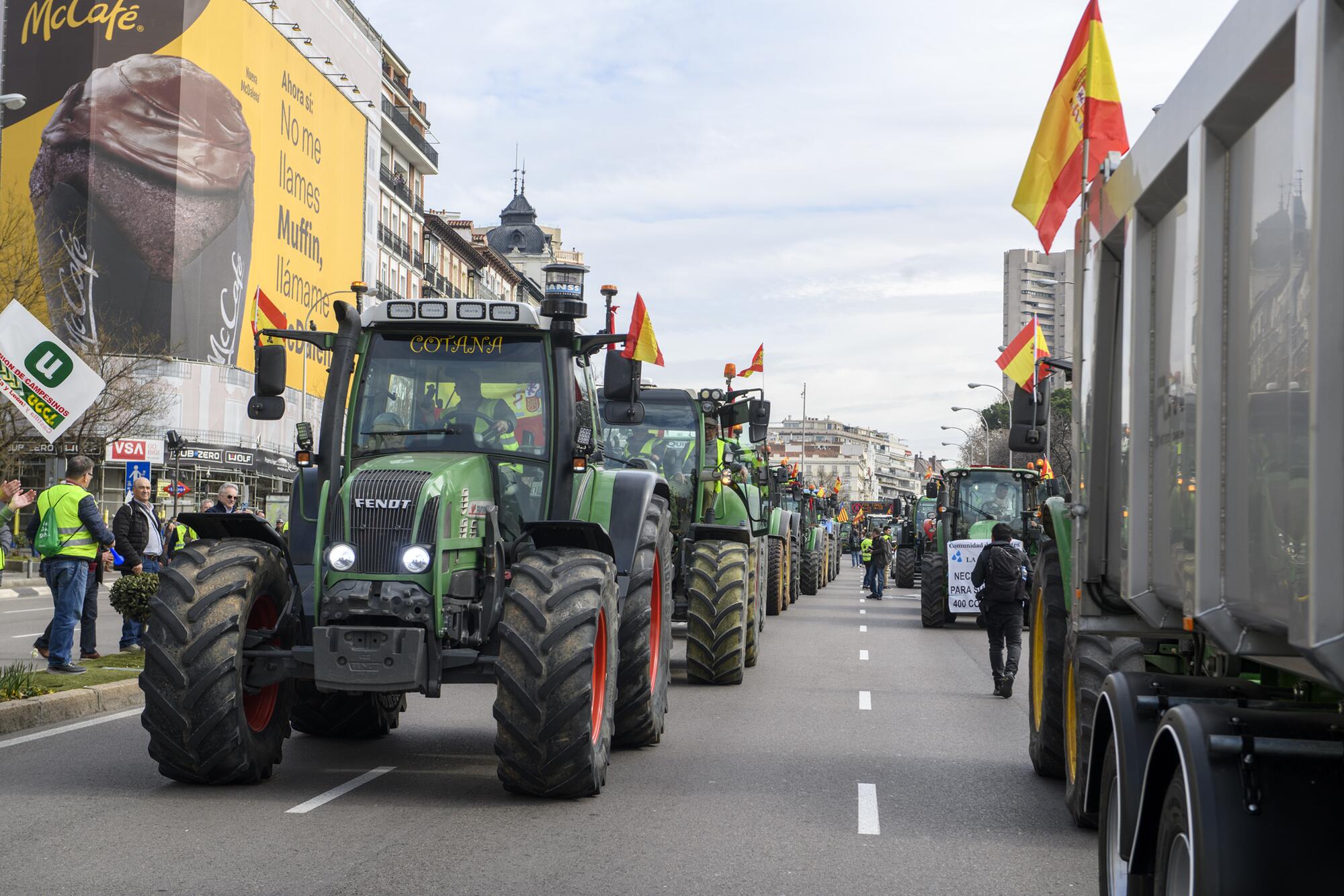 Protesta tractores Madrid - 19