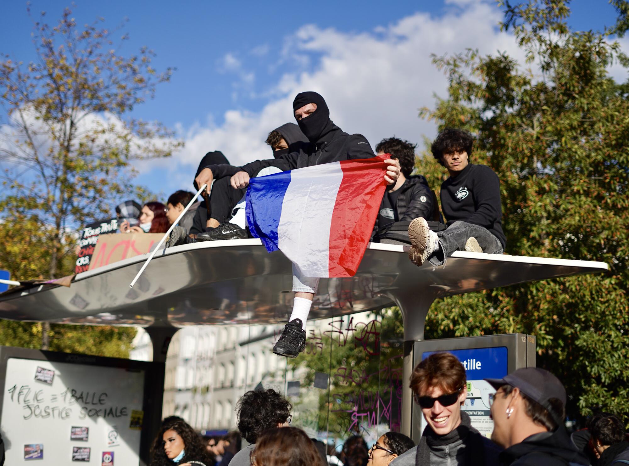 Protestas Francia 7