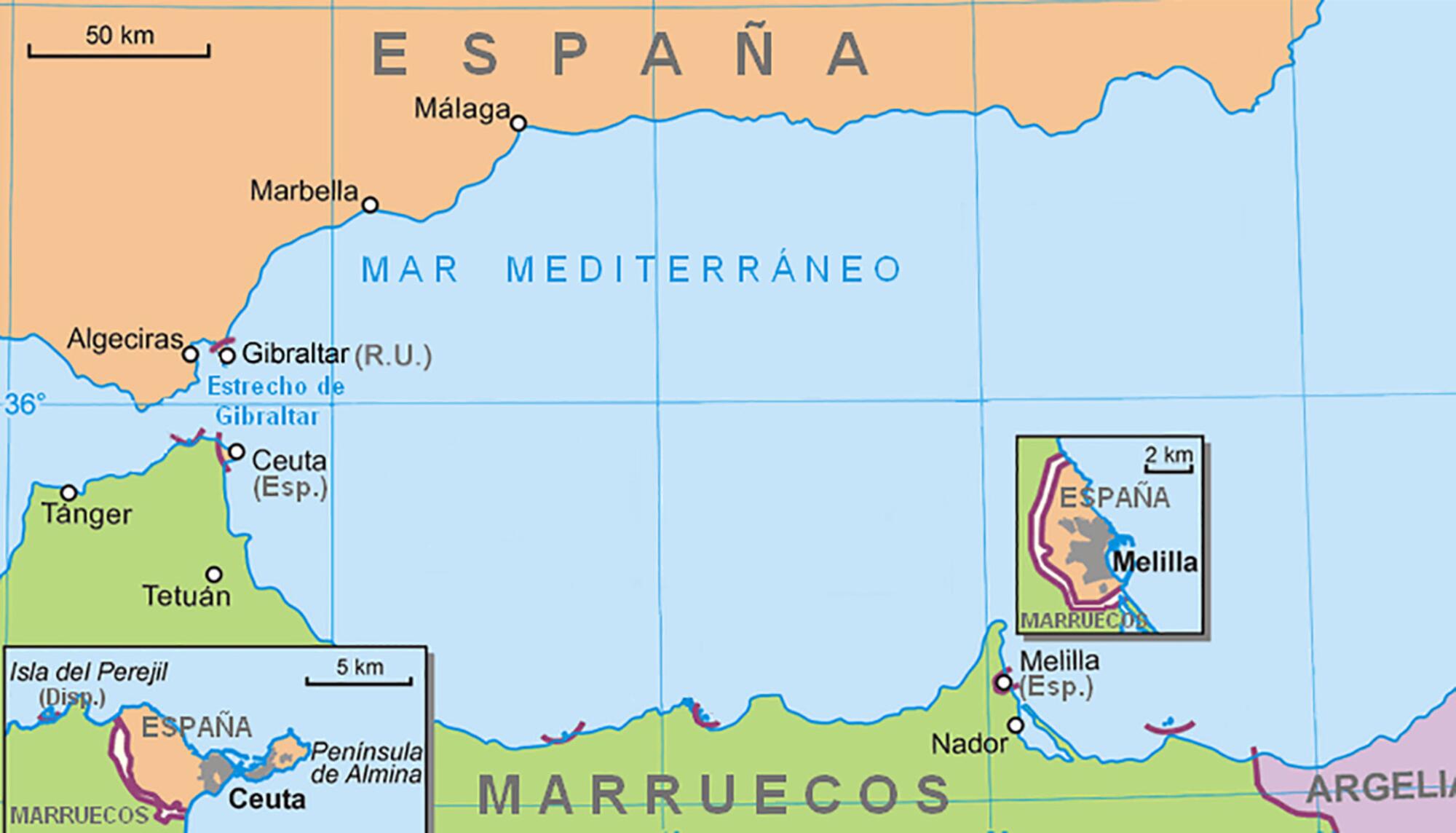 Mapas Ceuta - 3