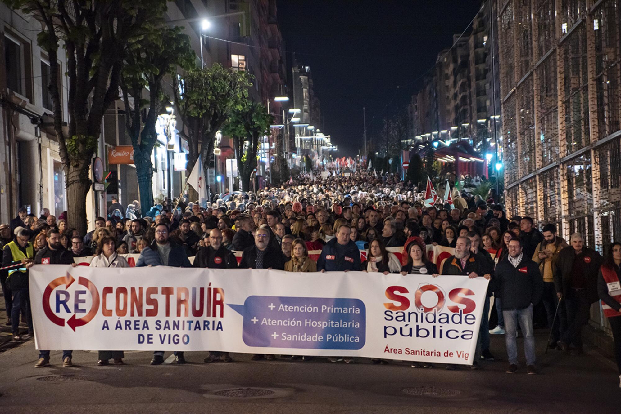 Manifestación Vigo Sanidade - 1