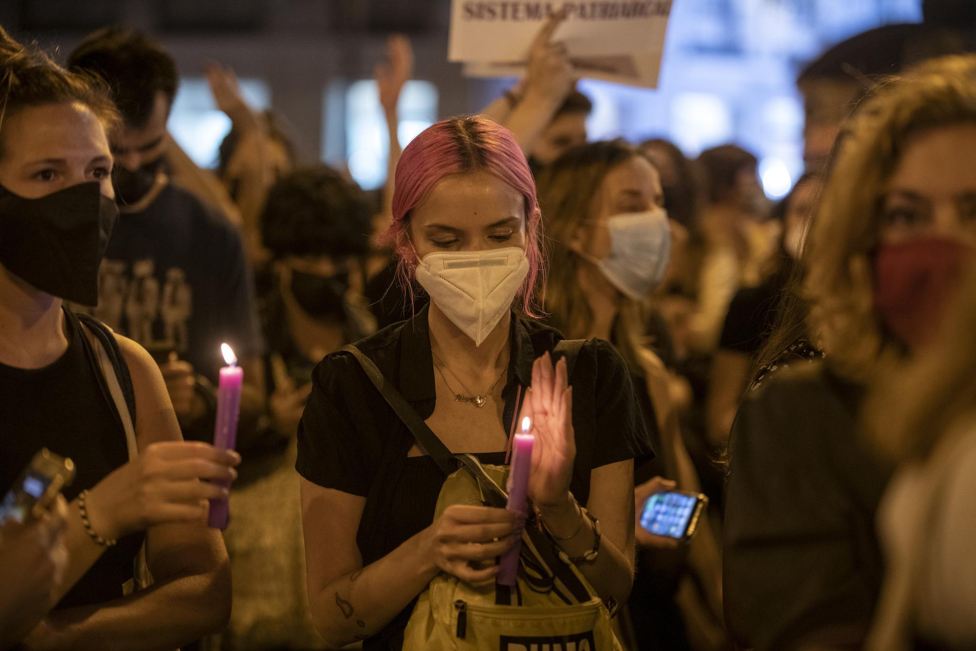 Concentración feminista en Madrid en protesta por los  asesinatos machistas - 13