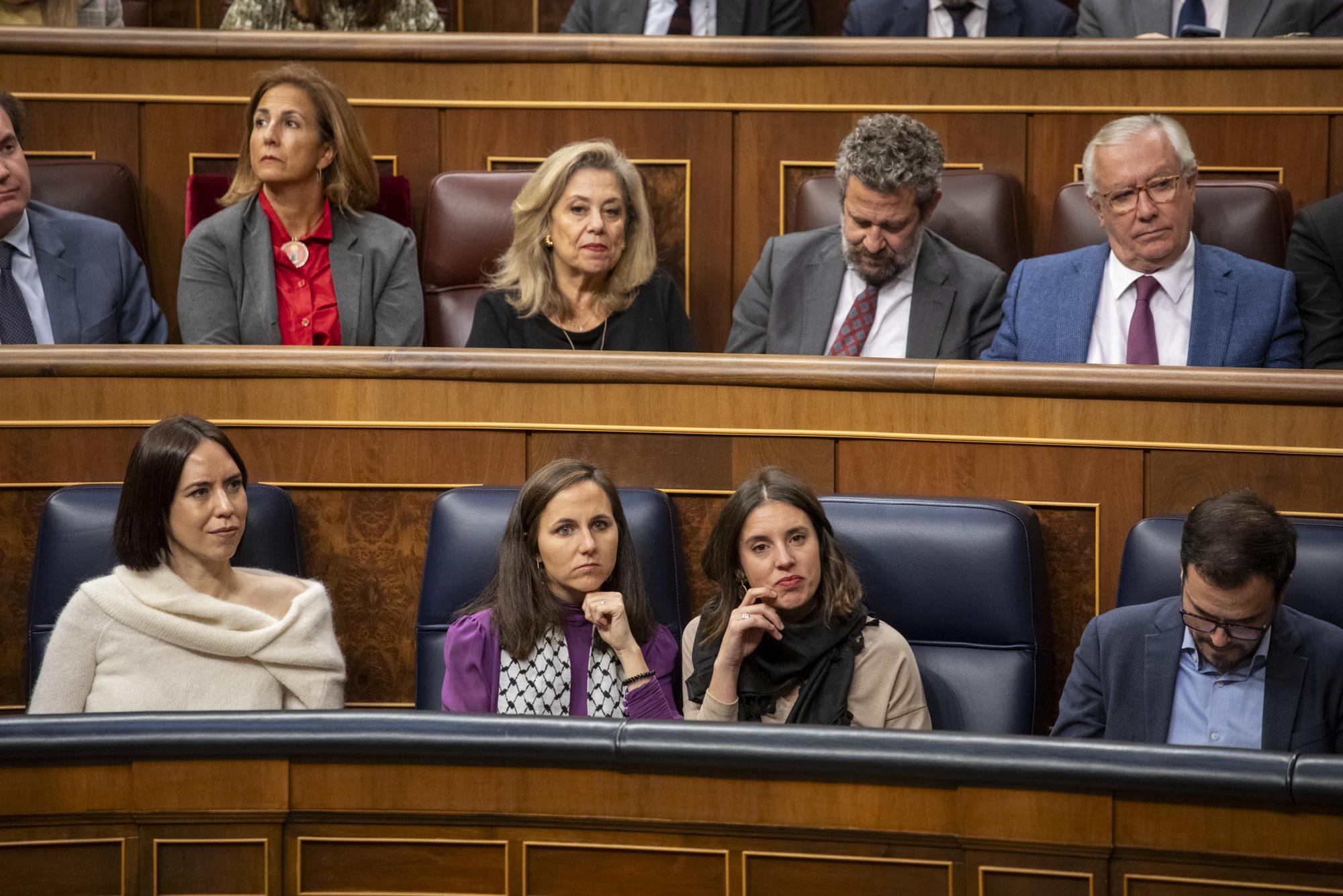 Debate de investidura Pedro Sánchez Ione Montero- 3