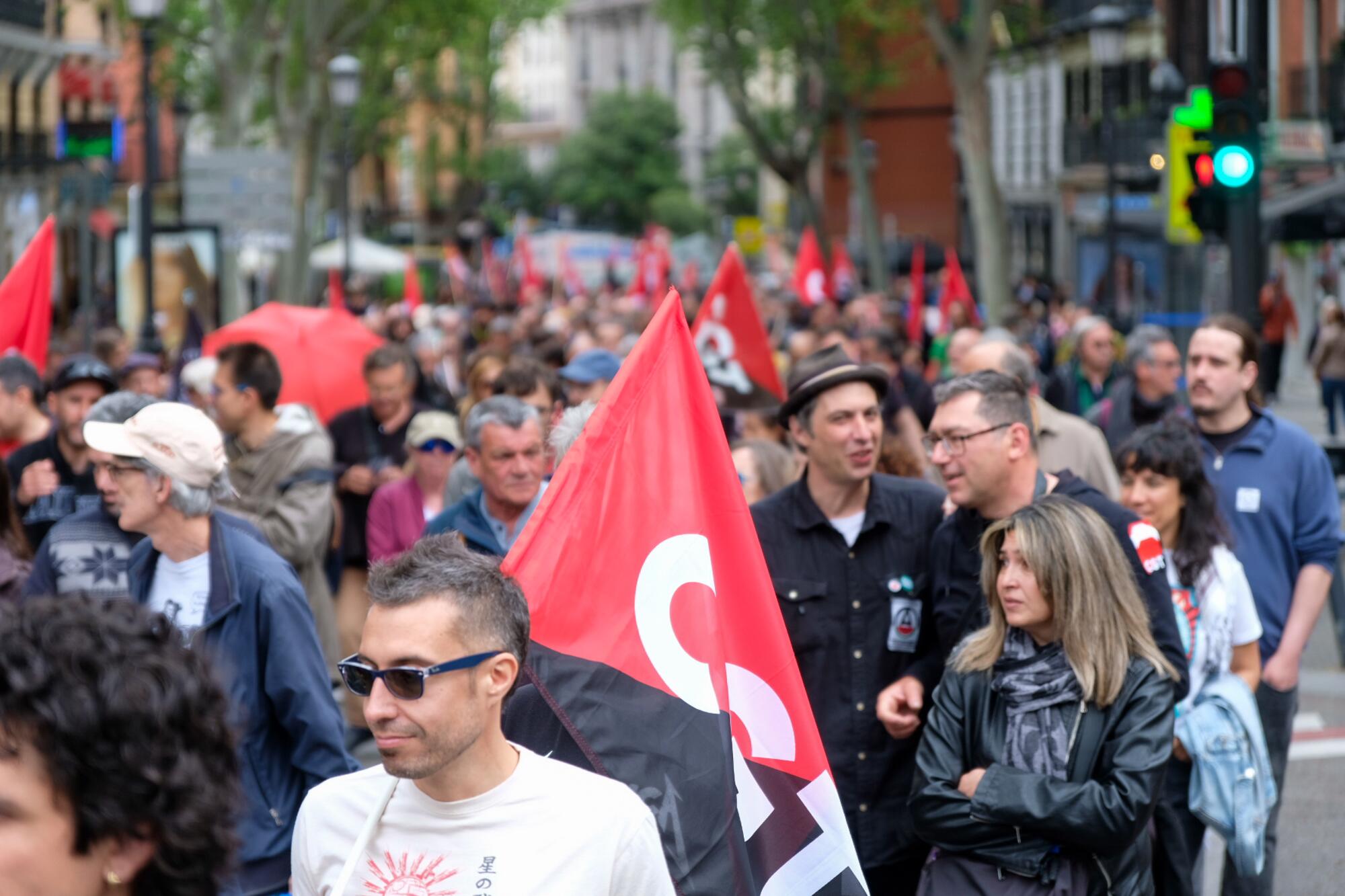 Manifestación 1 mayo madrid intereccional 2