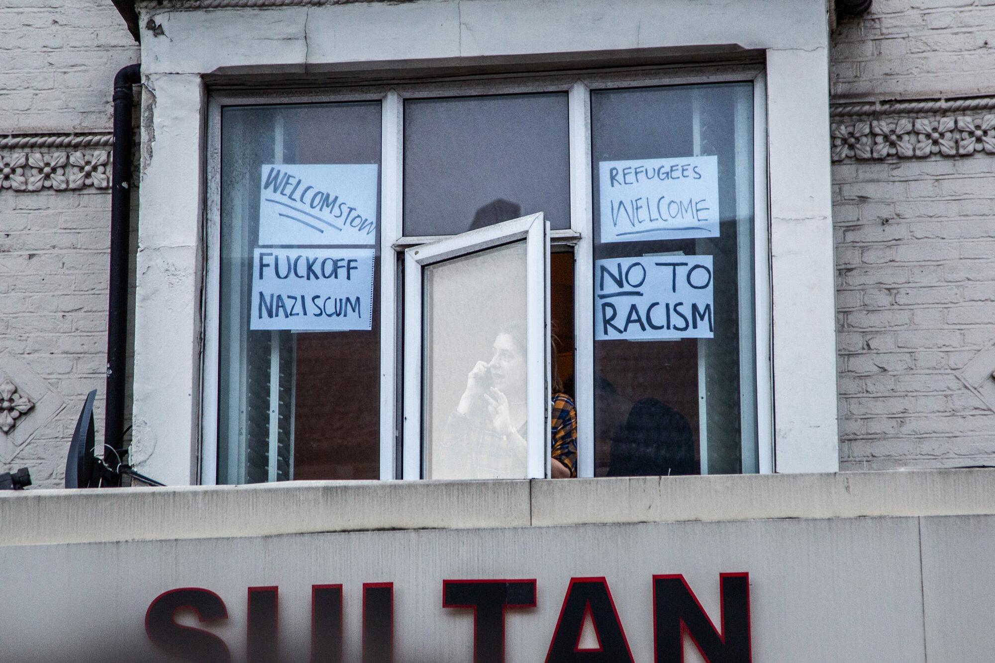 Manifestación antirracista Londres 07-08-24 - 9