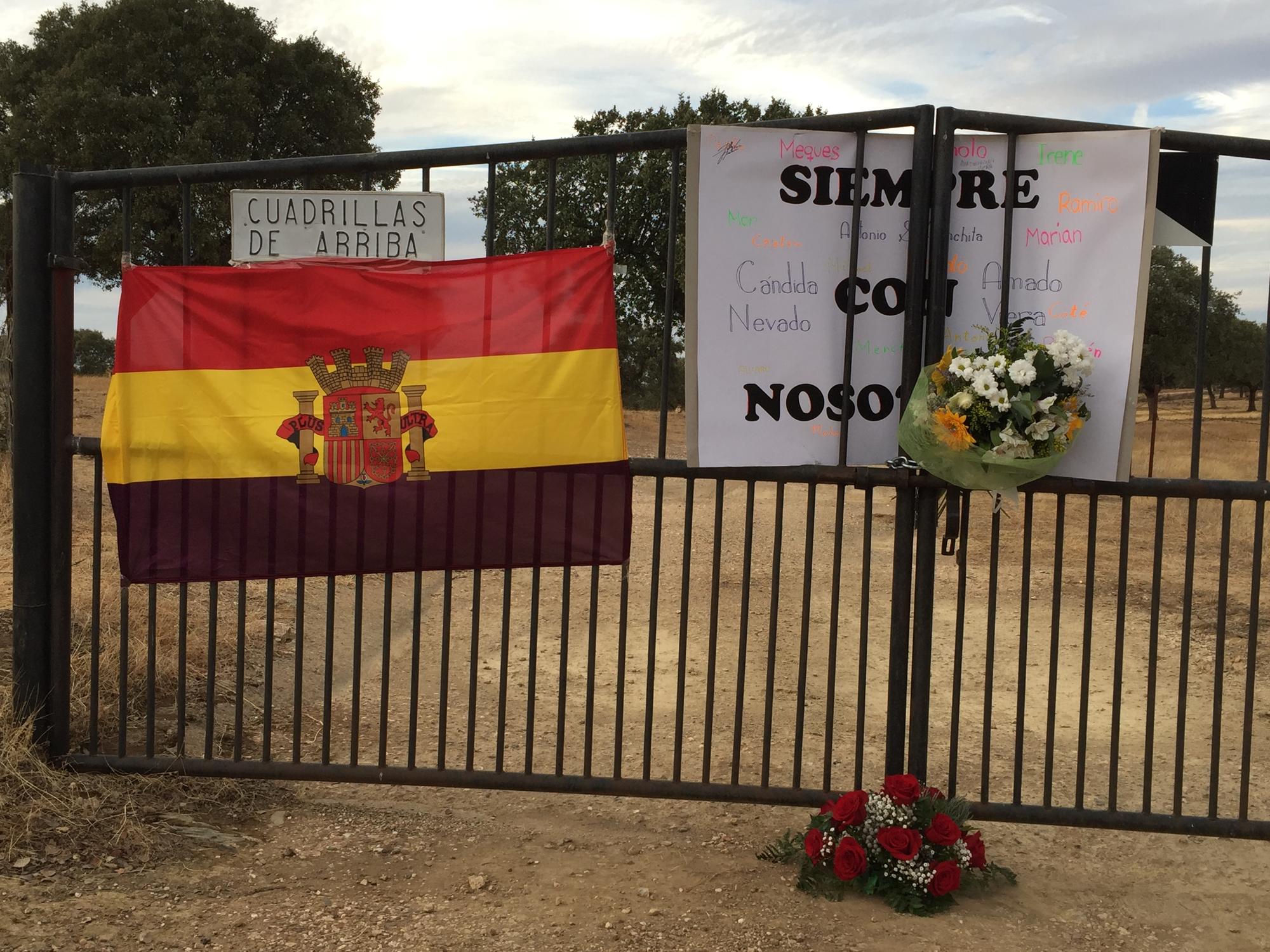 Localizadas personas represaliadas en una fosa de Valencia de Alcántara (Cáceres)